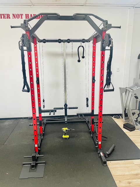 gym equipment assembly