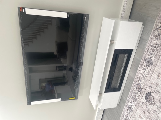 TV wall mount installation