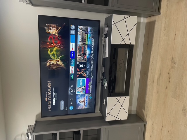 TV wall mount installation